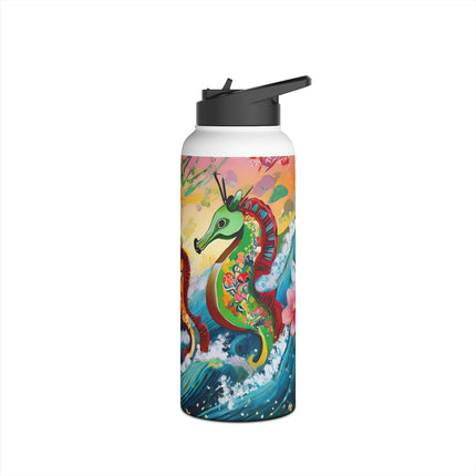 Seahorse Symphony Stainless Steel Water Bottle