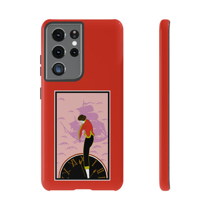 Woman Waiting for her Beloved at 1:59 by Kobayashi Kaichi Phone Case
