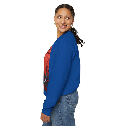 Halloween Night Scene Unisex Heavy Blend™ Crewneck Sweatshirt