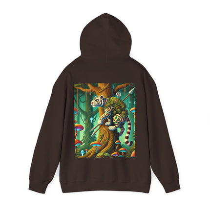 Silent Stripes – Heavy Blend™ Hooded Sweatshirt