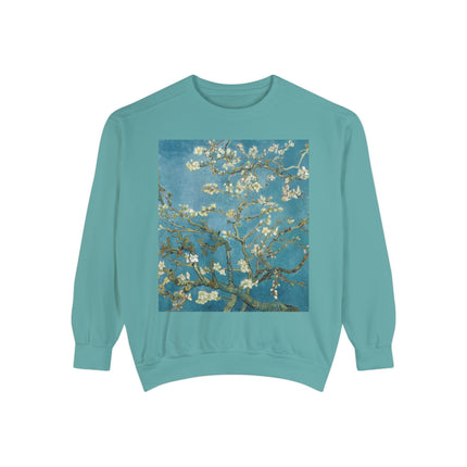 Almond Blossom by Vincent van Gogh Unisex Garment-Dyed Sweatshirt
