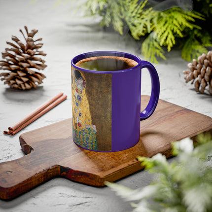 The Kiss by Gustav Klimt Colorful Mugs (11oz, 15oz)