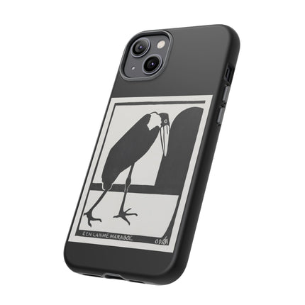A Lame Marabou by Samuel Jessurun de Mesquita Phone Cases