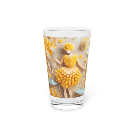 Dandelion Fairy Glass, 16oz