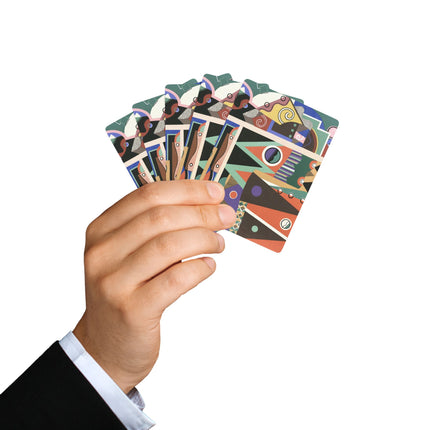 Collection decors et couleurs Pl.03 by Georges Valmiers Playing Cards