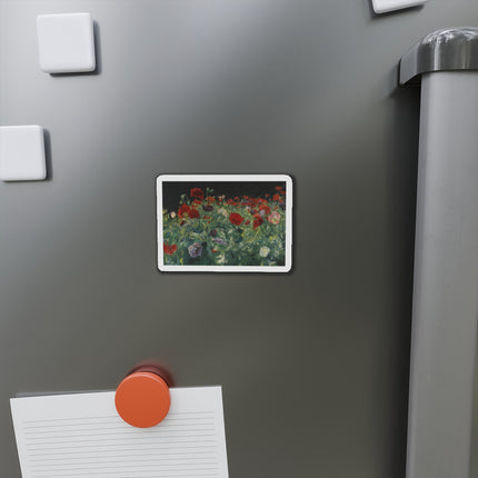 Poppies (A Study of Poppies for Carnation, Lily, Lily, Rose) by John Singer Sargent Die-Cut Magnets (5 Sizes)