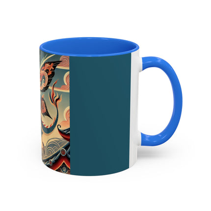 Dragon Fairy of the Temple Colorful Mugs (11oz, 15oz)