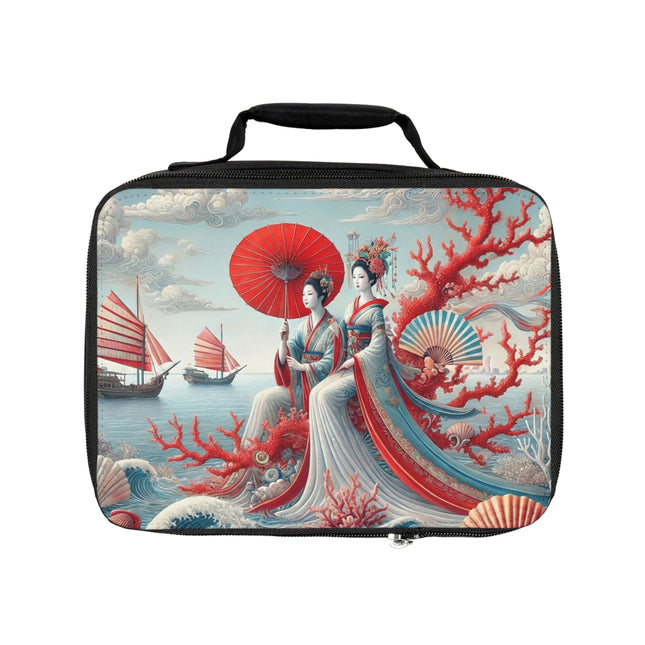 Ladies by the Quiet Sea Lunch Bag