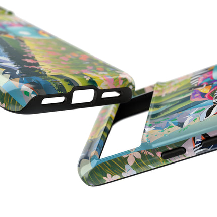 Stripes on Wheels Phone Cases