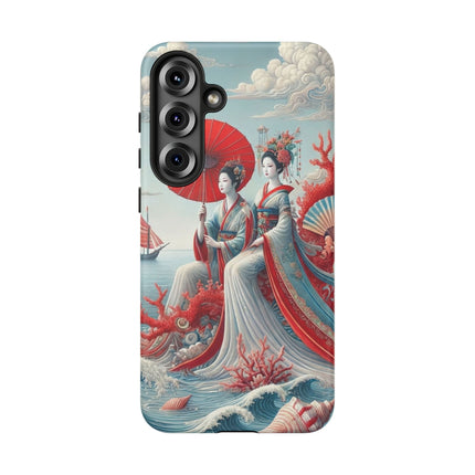 Ladies by the Quiet Sea Phone Cases