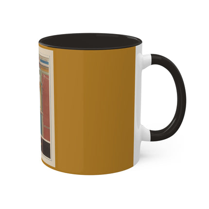 Pompeii Walls Pl.20 by Victor Steeger Colorful Mugs, 11oz