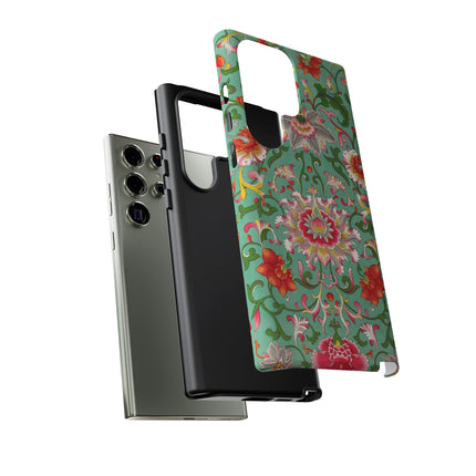 Colorful Floral Pattern by Owen Jones Phone Cases