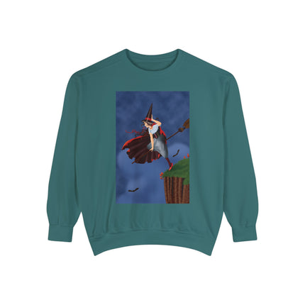 The Enchanted Witch Unisex Garment-Dyed Sweatshirt