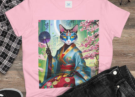 Cyberpunk Geisha Cotton Tee