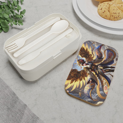 Valkyrie Descending Through Storm Bento Lunch Box