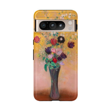 Vase of Flowers by Odilon Redon Phone Cases