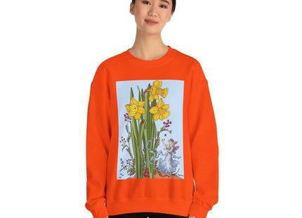 Daffodil Fairy Unisex Heavy Blend™ Crewneck Sweatshirt