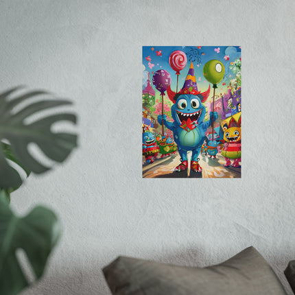 Monster Parade Madness Fine Art Posters