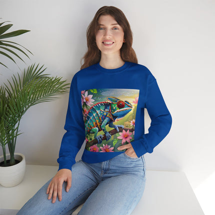 Camouflage Chameleon Unisex Heavy Blend™ Crewneck Sweatshirt