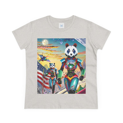 Cyber Punk Robots Cotton Tee