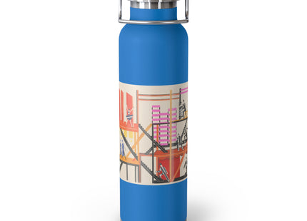 Maquettes de Théatre 4 by Alexandra Exter Copper Vacuum Insulated Bottle, 22oz
