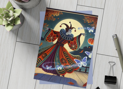 Court Magician with Ghost Butterflies Postcards (envelopes included) - Bundles of 10, 30, 50 Pieces