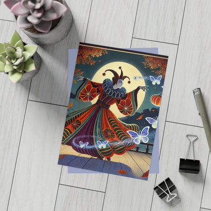 Court Magician with Ghost Butterflies Postcards (envelopes included) - Bundles of 10, 30, 50 Pieces