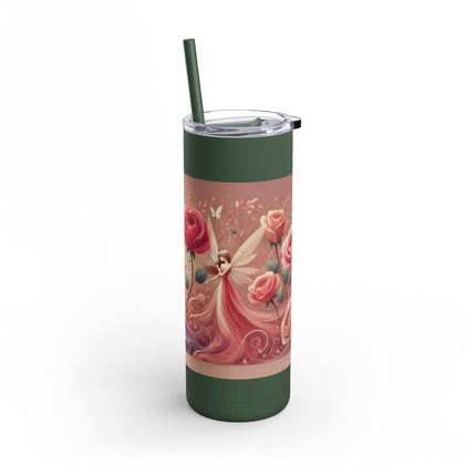 Whimsical Fairies Skinny Matte Tumbler, 20oz