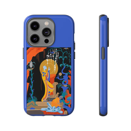 Mystic Oracle Phone Case – Sacred Glow & Eternal Grace