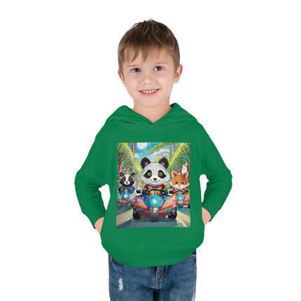 Bumper Car Bonanza Toddler Pullover Fleece Hoodie