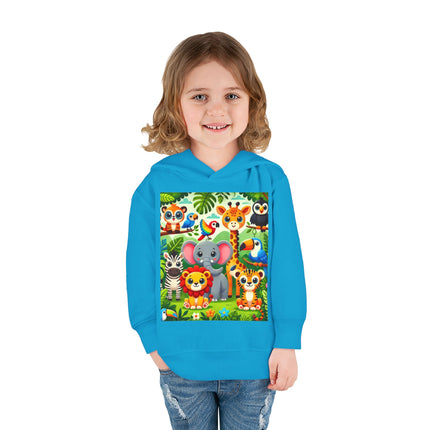 Jungle Friends Parade Toddler Pullover Fleece Hoodie