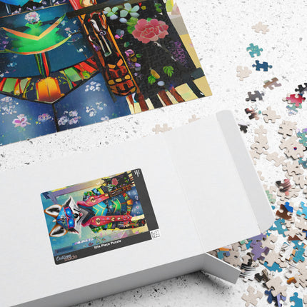 Cyber Hyena Puzzle (110, 252, 520, 1014-piece)