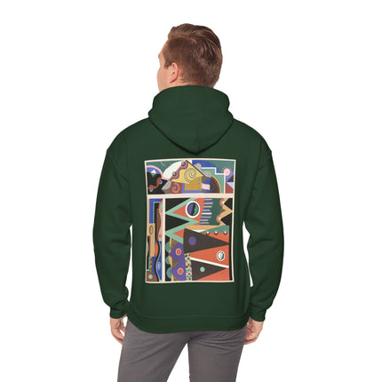 Collection decors et couleurs Pl.03 by Georges Valmier Heavy Blend™ Hooded Sweatshirt