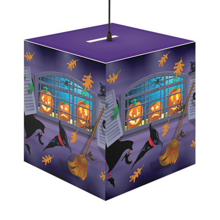 Whimsical Halloween Mischief Light Cube Lamp