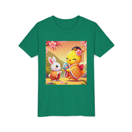 Whimsical Springtime Exchange Youth Short Sleeve Tee