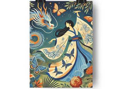 Fairy Waltz in the Butterfly Garden Giclée Art Print