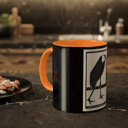 A Lame Marabou by Samuel Jessurun de Mesquita Colorful Mugs, 11oz