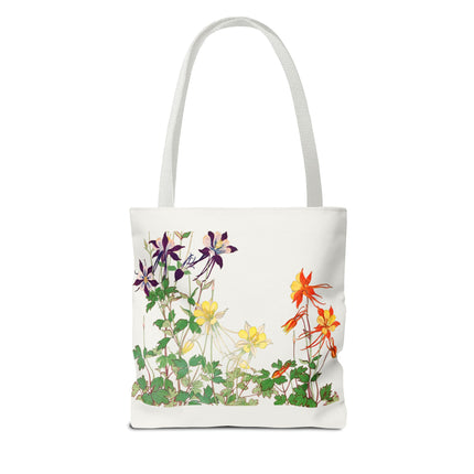 Aquilegia Flower by Tanigami Kônan Tote Bag (AOP)