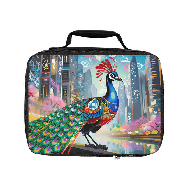 Techno Plumes Lunch Bag