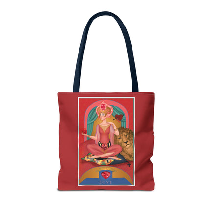 Astrology Gem Series: July & Ruby Tote Bag