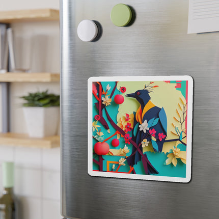 Curious Crow Die-Cut Magnets (5 Sizes)