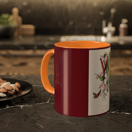 Hummingbird by Paul Gervais Colorful Mugs, 11oz