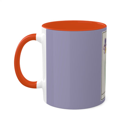 Iris, Iris sibirica by Anselmus Boëtius de Boodt Colorful Mugs, 11oz