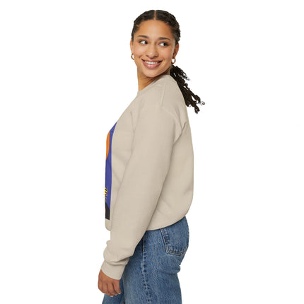 Halloween Night at the Haunted House Unisex Heavy Blend™ Crewneck Sweatshirt