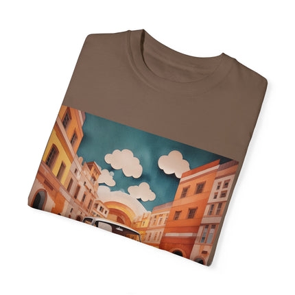 1960 Alfa Romeo Giulietta Unisex Garment-Dyed T-shirt