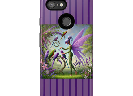 Lavender-Winged Fairy Phone Cases
