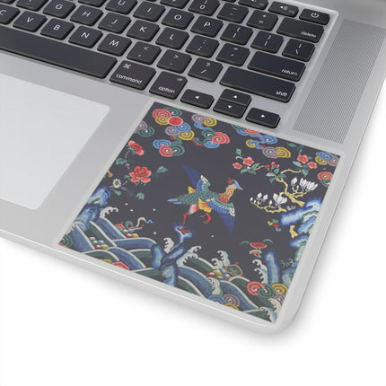 Rank Badge with Mandarin Kiss-Cut Stickers (4 Sizes)
