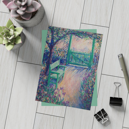 The Artist’s Garden by Theodore Earl Butler Postcards (envelopes included) - Bundles of 10, 30, 50 Pieces