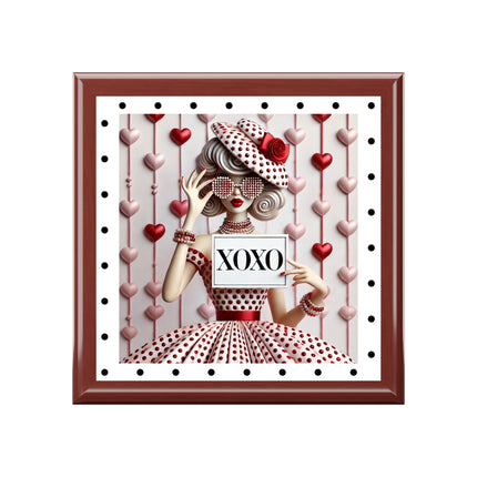 Fashionably Yours, XOXO Jewelry Box