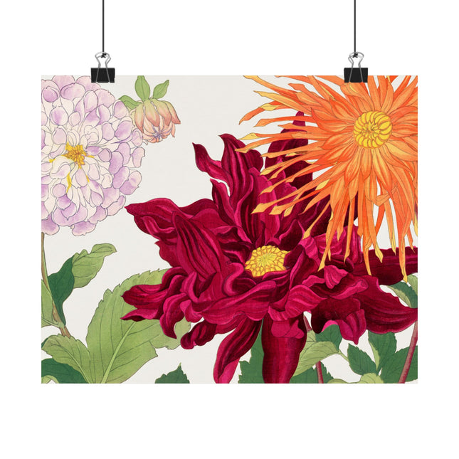 Dahlia by Tanigami Kônan Premium Matte horizontal posters